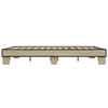 vidaXL Bed Frame without Mattress Sonoma Oak 150x200 cm King Size