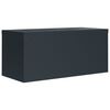 vidaXL File Cabinet Anthracite 90x40x220 cm Steel