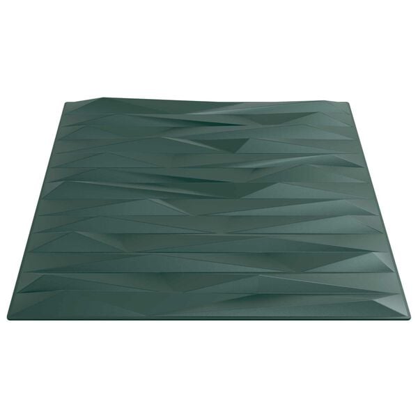 vidaXL Wall Panels 48 pcs Stone Green 50 x 50 cm XPS Foam