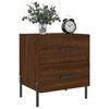 vidaXL Bedside Cabinets 2 pcs Brown Oak 40x35x47.5 cm Engineered Wood