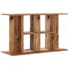 vidaXL Aquarium Stand Old Wood 100x40x60 cm Engineered Wood