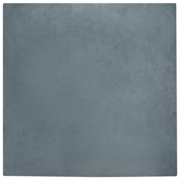 vidaXL Faux Rabbit Fur Rug Olite Anthracite 200 x 200 cm Polyester