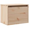 vidaXL Wall Cabinet | Pine | Solid pinewood | 45x30x35 cm | Wall mounting