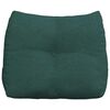 vidaXL Back Pillow Dark Green 60 x 24 x 50 cm Fabric