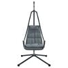 vidaXL Hanging Egg Chair Folding Anthracite 94 x 107 x 196.5 cm Steel