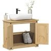 vidaXL Bathroom Sink Cabinet Corona 73x33x60 cm Solid Wood Pine