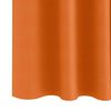 vidaXL Blackout Curtains with Rings 2 pcs Orange 175 x 140 cm