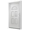 vidaXL Front Door White 88x190 cm PVC