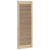 vidaXL Cabinet Door 4 pcs Natural 110 x 39.5 x 2.1 cm Solid pine wood
