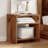 vidaXL Bedside Cabinet Old Wood 40x30x40 cm Engineered Wood