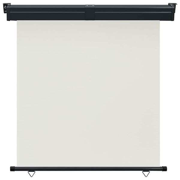 vidaXL Balcony Side Awning 175x250 cm Cream