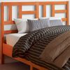 vidaXL Headboard Wax Brown 150 cm Solid Wood Pine