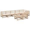 vidaXL 8 Piece Garden Sofa Set Solid Wood Pine