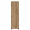 vidaXL Bathroom Cabinet Artisan Oak 30.5 x 30 x 101 cm Engineered Wood