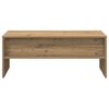 vidaXL TV Cabinet Artisan Oak 100x40x40 cm Engineered Wood