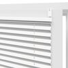 Plisse Blind 70x150cm White Pleated Blind