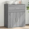 vidaXL Sideboard Grey Sonoma 60x31x70 cm Engineered Wood
