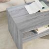 vidaXL Coffee Table Grey Sonoma 60 x 50 x 40 cm Engineered Wood