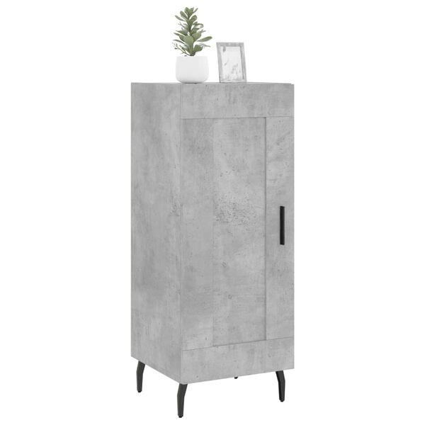 vidaXL Sideboard Concrete Grey 34.5x34x90 cm Engineered Wood