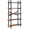 vidaXL Bookshelf Old Wood 100 x 33.5 x 178 cm Engineered Wood