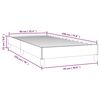 vidaXL Bed Frame without Mattress Light Grey 90x190 cm Single Single Velvet