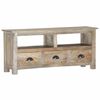 vidaXL TV Cabinet 110x30x50 cm Solid Mango Wood