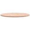 vidaXL Table Top &Oslash;90x2.5 cm Round Solid Wood Beech