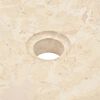 vidaXL Sink 40x12 cm Marble Cream