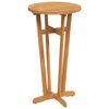 vidaXL Garden Bar Table Ø60x105 cm Solid Wood Acacia