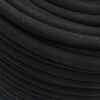 vidaXL Garden Soaker Hose Black 0.6" 50 m Rubber
