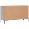 vidaXL Sideboard Concrete Grey 100x36x60 cm Engineered Wood