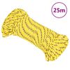 vidaXL Boat Rope Yellow 4 mm 25 m Polypropylene