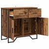 vidaXL Sideboard with Drawer Old Wood 79.5 x 35.5 x 74.5 cm