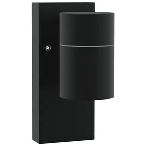 vidaXL Outdoor Wall Light Black 6.5 x 10.5 x 16 cm