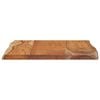 vidaXL Table Top 70x60x2.5 cm Rectangular&nbsp;Solid Wood Acacia Live Edge