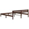 vidaXL Bed Frame without Mattress Solid Mango Wood 180 cm