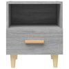 vidaXL Bedside Cabinets 2 pcs Grey Sonoma 40x35x47 cm