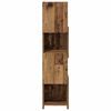 vidaXL Corner Cabinet Old Wood 25.5x25x102cm Engineered Wood