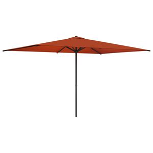 vidaXL Garden Parasol Rectangular 2 x 3 m Polyester Terracotta