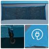 vidaXL Family Tent Tipi 8-Person Blue Waterproof