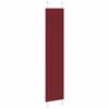 vidaXL Pleated Blind Bordeaux Red 50x200 cm Fabric Width 49.4 cm Polyester