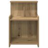 vidaXL Bedside Cabinet Artisan Oak 40 x 35 x 60 cm Engineered Wood