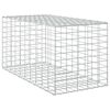 vidaXL Gabion with 3.5 mm Wire and 5x10 cm Mesh 50x100x50 cm