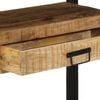 vidaXL Console Table Brown 120 x 33 x 75 cm Solid Mango Wood