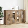 vidaXL Wall Mounted Cabinets 2 pcs Artisan oak 69.5 x 34 x 90 cm