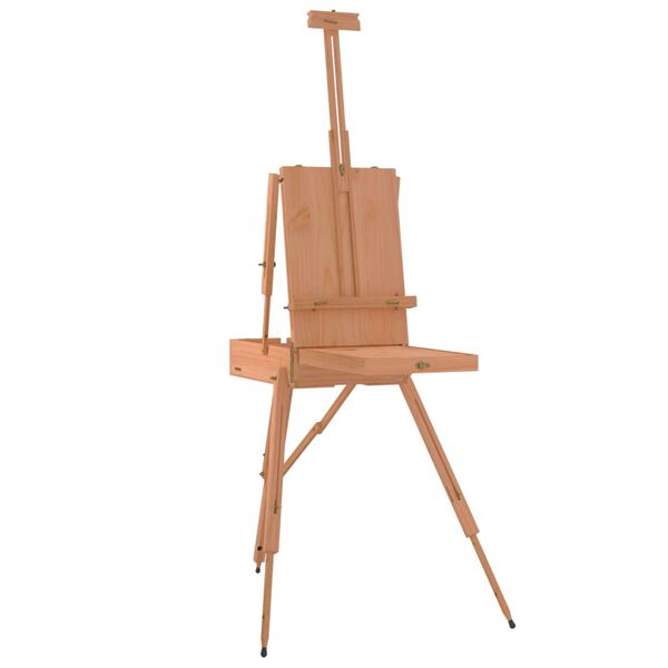 vidaXL Easel Stand 81x121x173 cm Solid Beech Wood