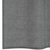vidaXL Voile Curtains with Loops 2 pcs Dark Grey 140x260 cm