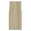 vidaXL Side Cabinet Sonoma Oak 60x26x60 cm Engineered Wood