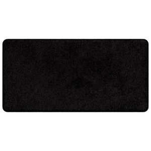 vidaXL Carpet Runner Black 50 x 100 cm 100% Polypropylene Tuft