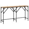 vidaXL Console Table Artisan oak 140 x 29 x 75 cm Engineered Wood